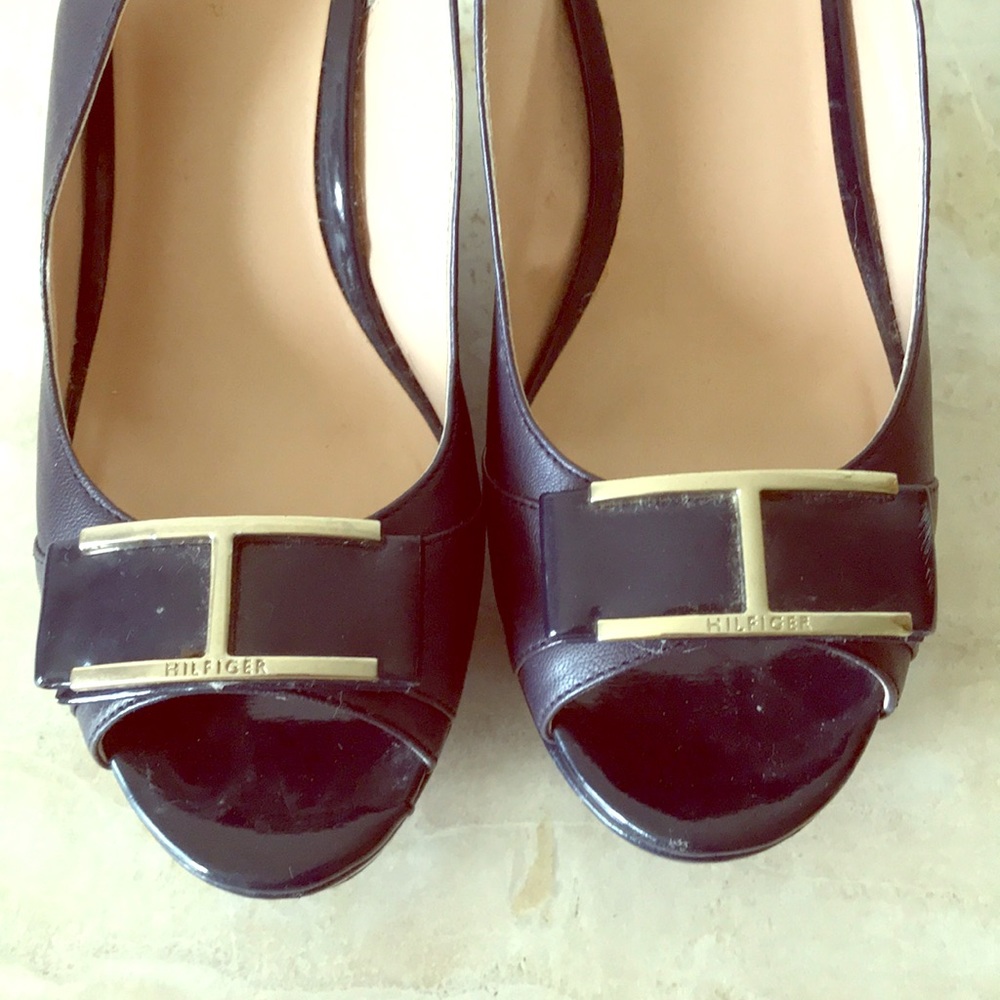 Tommy Hilfiger 4 1/2 in wedges